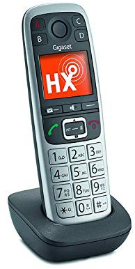 Gigaset E560HX Argenté combiné supplémentaire Téléphone sans fil DECT /GAP