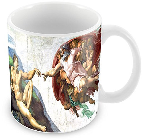 Fabulous Mug chapelle sixtine la creation d adam vatican Italie
