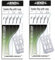 Set: 2 Packungen insgesamt 10 Stück Method Feeder von Jenzi - Vorfächer/Rig Hakengröße 6 oder 8 +gratis Petri Heil! Aufkleber (Hakengröße 8)