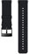 Suunto Ersatz-Uhrenarmband, für alle Suunto Spartan Sport WRH und Suunto 9 Uhren, Leder, Länge: 22,7 cm, Stegbreite: 24 mm, Schwarz/Schwarz, Inkl. Stifte zur Montage, SS050231000