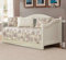 Better Home Style 5-teiliges Tagesbett-Set, Beige / Taupe / Pink / Grün / Blau mit Blumenmuster