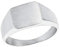 s.Oliver Ring Edelstahl Herren Ringe, Silber, Kommt in Schmuck Geschenk Box, 2027432