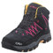 CMP Kids Rigel Mid Trekking Shoes Wp, Zapatos de trekking Unisex niños, Antracita Buganvilla 54UE, 36 EU