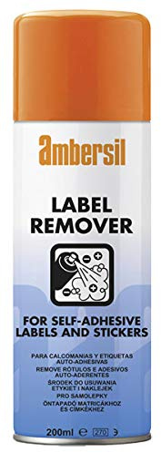 (PACK OF 6) Ambersil 200ml Label & Adhesive Remover Stickers 31633