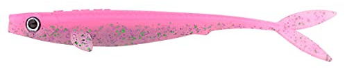 Spro Iris V-Power-Gummiköder 10cm 4g UV Flamingo 4664 807