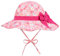 Mädchen Sonnenhüte UV Schutz, Verstellbarer Breite Krempe Sommermütze für Baby(52, Pink)