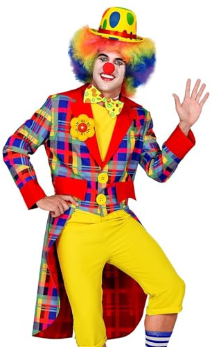 W WIDMANN MILANO Party Fashion - Kostüm Clown, Frack, Zirkus, Karneval, Faschingskostüme