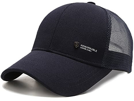 YAMEE Basecap Herren Sommer Mesh,Baseball Cap Sommer Cap Herren,Baseballkappen Sommermütze Herren Sonnenhut für Draußen Sport(Kopfumfang: 56-60cm)