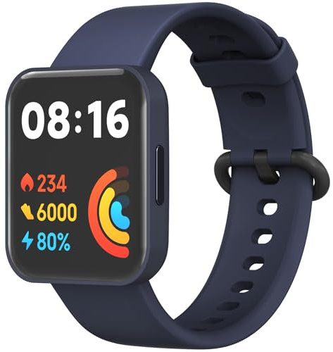 Mugust Cinturino per Xiaomi Redmi Watch 2 Lite/Redmi Watch 2 Lite, Cinturino di Ricambio Sportivo Classico Regolabile Compatibile con Xiaomi Redmi Watch 2 Lite (Blu)