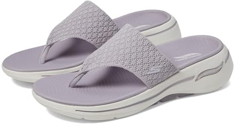 Skechers Damen-Flip-Flop, Flieder, 40 EU