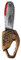 Kincool Bloody Halloween Axe Saw Cleaver And Other Halloween Props Party Decoration Set For Halloween Decoration And Chunky Costume. Event Dress for Women Long Sleeve (D, One Size)