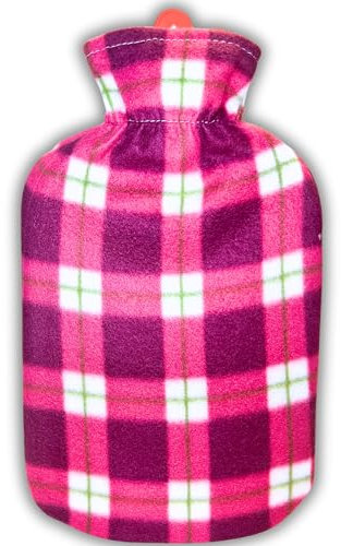 Hot Water Bottle with Cover, Large Hot Water Bottle, hot Water Bottle with Cover UK, 2 Liter hot Water Bottle,Fleece Cover hot Water Bottle