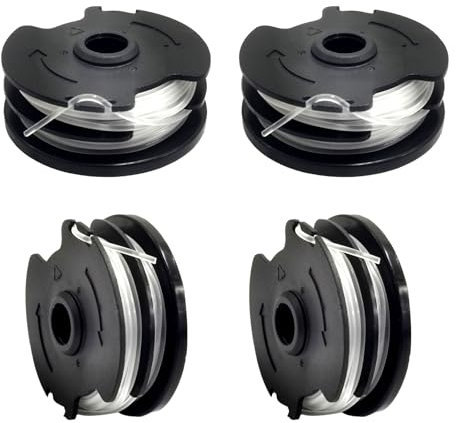 luolety Bobina di filo di ricambio per decespugliatore Parkside, lunghezza 8,3 m, diametro 1,65 mm, per decespugliatore Parkside PRTA 20 Li C3 IAN351753 senza fili (4 bobine)