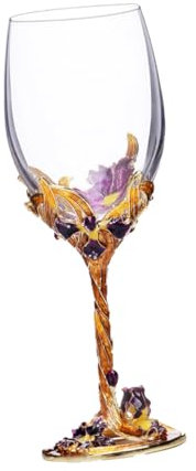 IMIKEYA Rotweingläser Kristallglas Transparent Weingläser Mit Stiel Für Wein Kelche Für Home Bar Party