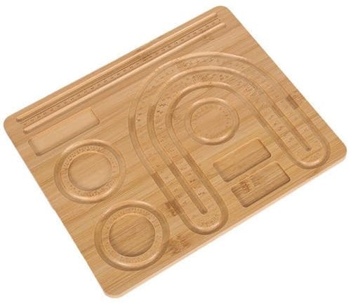 Muteitt Perlenbrett Für Die Schmuckherstellung, Perlenplatte, Perlenmatten-tabletts, Perlenbrett Aus Holz Für Die Herstellung Von Schmuck, Armbändern Und Halsketten, DIY-Design