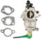 Conjunto de carburador generador 5KW 8KW GX390 188F 190F con amortiguador automático y kit de reconstrucción