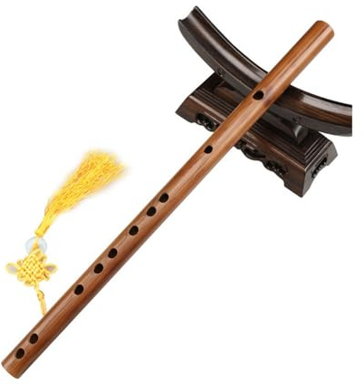 Bambusflöte für Anfänger Piccolo-Querflöte Aus Bambus Für Anfänger Professionelles Produktionsinstrument(F key)