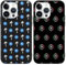 Omyzo 2 Stück Handyhülle für iPhone 12 Pro Max Hülle 6.7, Fußball Club Logo Mode Design Muster mit Weich Silikon TPU Schutzhülle, Stoßfeste Kratzfest Handyhüllen Cover für iPhone 12 Pro Max