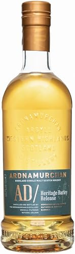 Ardnamurchan AD Heritage Barley Single Scotch Malt Whisky 70cl 59.2% | Made Using 100% Unpeated Golden Promise Malted Barley