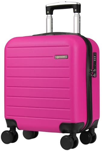 Rocklands® Suitcase for Easyjet Cabin Bag Size 45x36x20, Carry-ons, Small Carry on Suitcase, Lightweight Hand Luggage Underseat 28L (Pink, 45 x 36 x 20 cm)