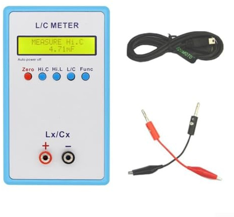 Induktor-Kondensator-Multimeter, LC-200 A, Handgerät, digital, LCD-Kapazitäten, Induktivitätsmessgerät, LC-Messgerät, 1PF-100 mF