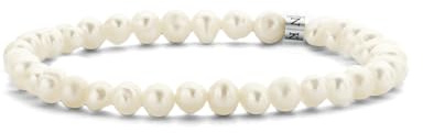 Frank 1967 7FB-0715 Herenarmband | Rekbaar, Parel, Lengte 18 cm, Breedte 7 mm