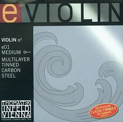 Thomastik single string for 4/4 violin special E-string tin-plated steel, from the Precision series, medium - for those who like to experiment