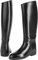 USG Happy Boot Stivali da Equitazione da Donna/Uomo, in PVC, Misura 36, Nero, Fodera Sintetica Verde, Impermeabile, H 41,5/W 38, Lunghezza Normale, Extra Large
