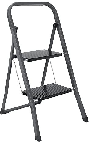 Metaltex PIRENEO Folding Ladder 2 steps, single, 47x53x83 cm