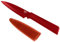 KUHN RIKON, Cuchillo de cocina antiadherente con funda de seguridad Colori +, 19 cm, Rojo