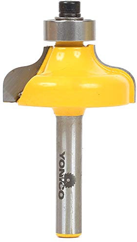 Yonico 13146q - Ogee Edge Forming Router Bit, Traditional Ogee - Cutting Depth: 3/8 - 1/4 Shank