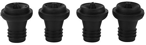 Yosoo Vakuum Wein Pump Preserver Stoppers Rotwein Champagner Flasche Cap Cover Saver Sealer Plugs Cork 4 STK
