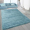 SASONS® Extra Large Shaggy Rug 5cm Thick Soft Pile Modern Fluffy Rugs for Living Room Bedroom Floor Carpet Mat Non Shedding Warm Colours Small X-Large Area Rugs (Duck Egg Blue, 60 x 110cm)