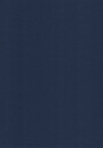 Leinen Kartenpapier-A4-Cardstock - 29,7x21cm - 240 Gramm - Karton (Dunkelblau, 50)