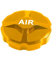 ALEOED Bicycle Front Fork Cover Suspension Cap Air Gas Shoulder Cover Aluminum Alloy Protector Parts for Mountain Bike Road Bike MTB(Gold)