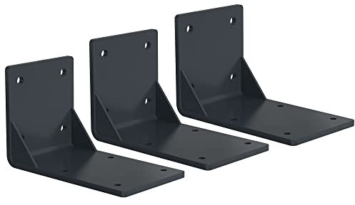 paramondo Deckenhalterung für Kassettenmarkise Curve 2000 Markise Deckenmontage Halterung Kombihalterung, Zubehör, 3 Stück, Anthrazit