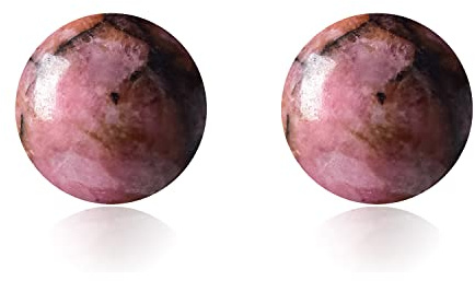 150pcs 6mm Rhodonite Gemstone Round Loose Beads for Jewelry Making Energy Stone Healing Power