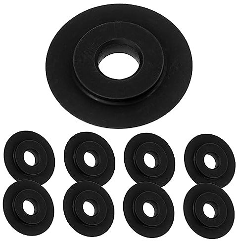DOITOOL 8 Pièces Roue De Secours Lame Outils De Plomberie Roue Pour Coupe-Tuyau Coupe-Tuyau D'Échappement Outil De Coupe-Tube Coupe-Tube Roue D'Alimentation Pour Coupe-Tuyau D'Échappement