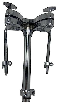 Generic Support de montage en rack Tom Drum, support de pince pour jeu de batterie, pince à bras Double Tom pour jeu de grosse caisse