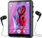 ZAQE 64GB MP3 Player with Bluetooth 5.3, 2.4 inch Full Touchscreen Portable Music Player HiFi Lossless Digital Audio Player with Speaker, FM Radio, E-Book, Support up to 128GB