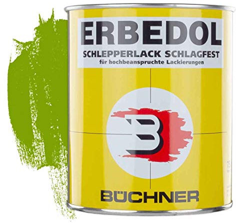 ERBEDOL | Schlagfester Lack | Claas | SL6320 | saatengrün | 0,75 l | lackieren | Traktor | Landmaschinen | Traktormarken | Instandhaltung | Farbe | schlagfest SL6320-0,75 l - saatengrün