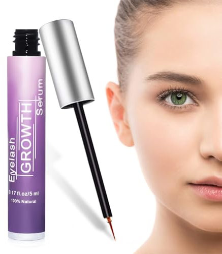 Wimpernserum,Augenbrauen Serum,Effektives Wimpernserum Ohne Hormone Für Lange,Dichte Und Gesunde Wimpern,Natürliche Pflege Für Beeindruckende Ergebnisse In Wimpernwachstum Und Stärke