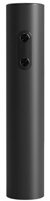 ELMWAY Ouvre-bouteille électrique tire-bouchon électrique pour bouteille de vin - Ouvre-bouteille sans fil à piles pour la maison, les bars (coupe-capsule et 4 piles AA non incluses) - Noir