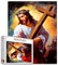 Tucocoo Puzzle mit Jesus Christus, 1000 Teile für Erwachsene, Holdin The Cross Christian Art Jigsaw Puzzles für anspruchsvolle Familienaktivitäten, buntes Bastelpuzzle für Heimdekoration, Geschenke