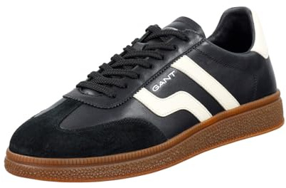 GANT 31631012/G00 Schnürhalbschuh Leder Herren in schwarz-Kombi