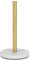 CAIHONG Paper Towel Holder, Roll Holder Free Standing with Weighted Marble Base for Kitchen Bathroom Countertop (Gold)