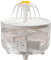Distributeur d'eau pour chien - Conception de fleurs de 33,8 onces, fontaine pour animaux de compagnie | Béette pour animaux de compagnie sans fil, un ultra silencieux buvant une fontaine avec filtre