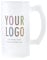 SelfHold Personalised Stein Beer Glass - Add Your Photo, Text, Name, Logo on 160oz Stein Glass | Tankard Personalised Birthday Gift for Men