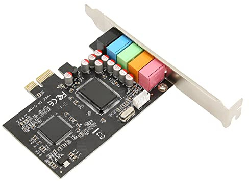 Generic Carte Son Surround PCIE 5.1, Enregistrement de Lecture de Haute qualité pour Le Divertissement Home Cinéma
