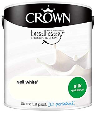 Crown Retail Core Emulsion Silk Sail White 2.5 L